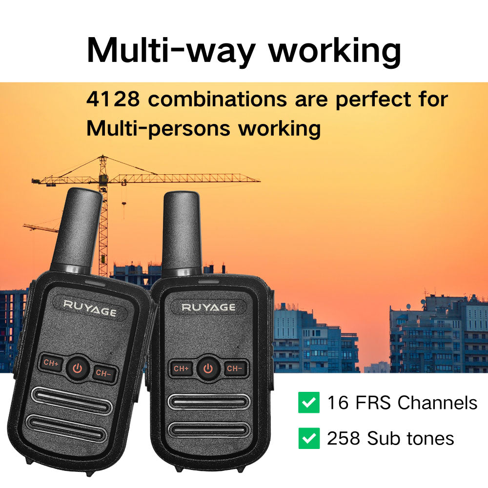 Ruyage Radio Analog Signal Walkie-Talkie(RY12) (SC)