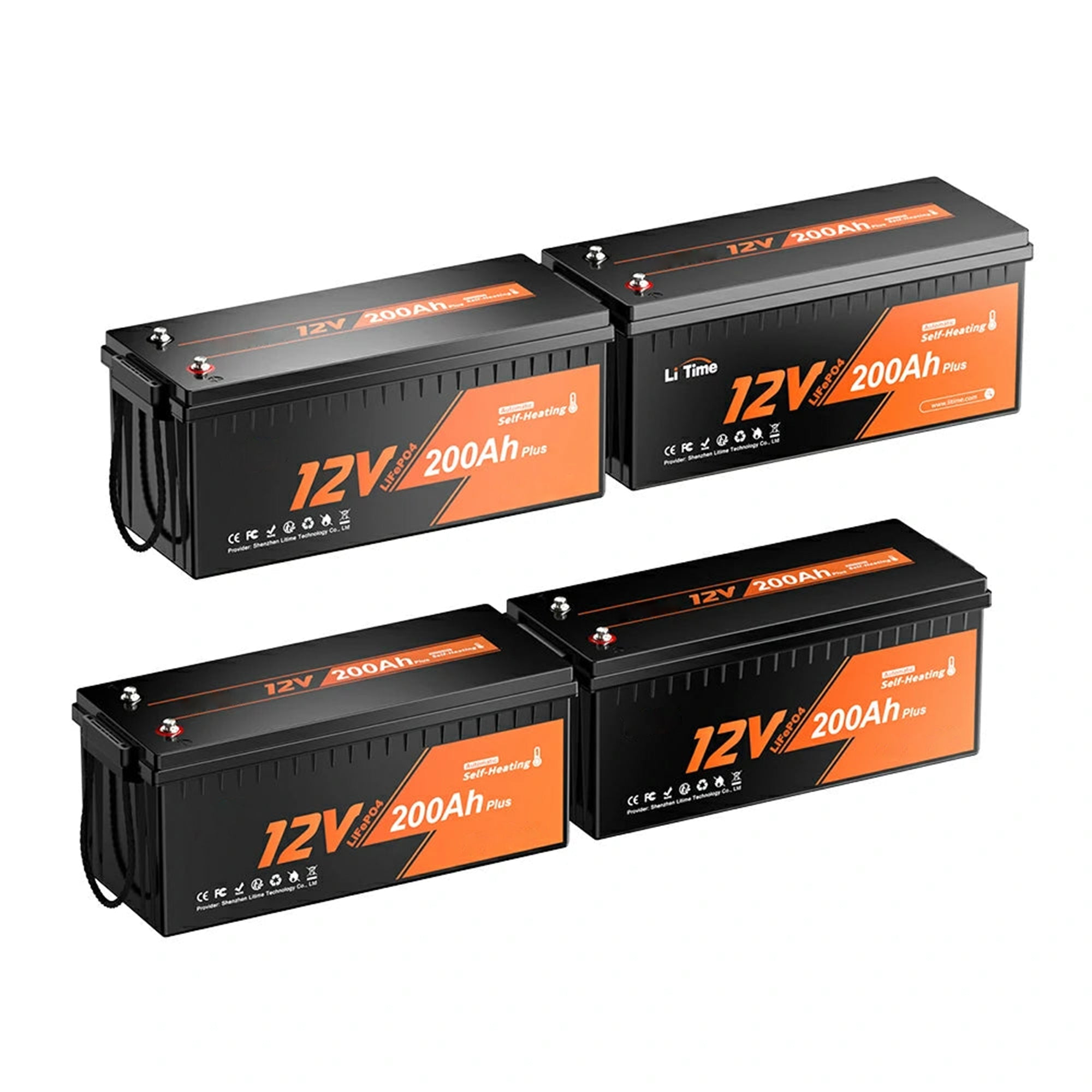 12V 200Ah LiFePO4 Deep Cycle Lithium Battery