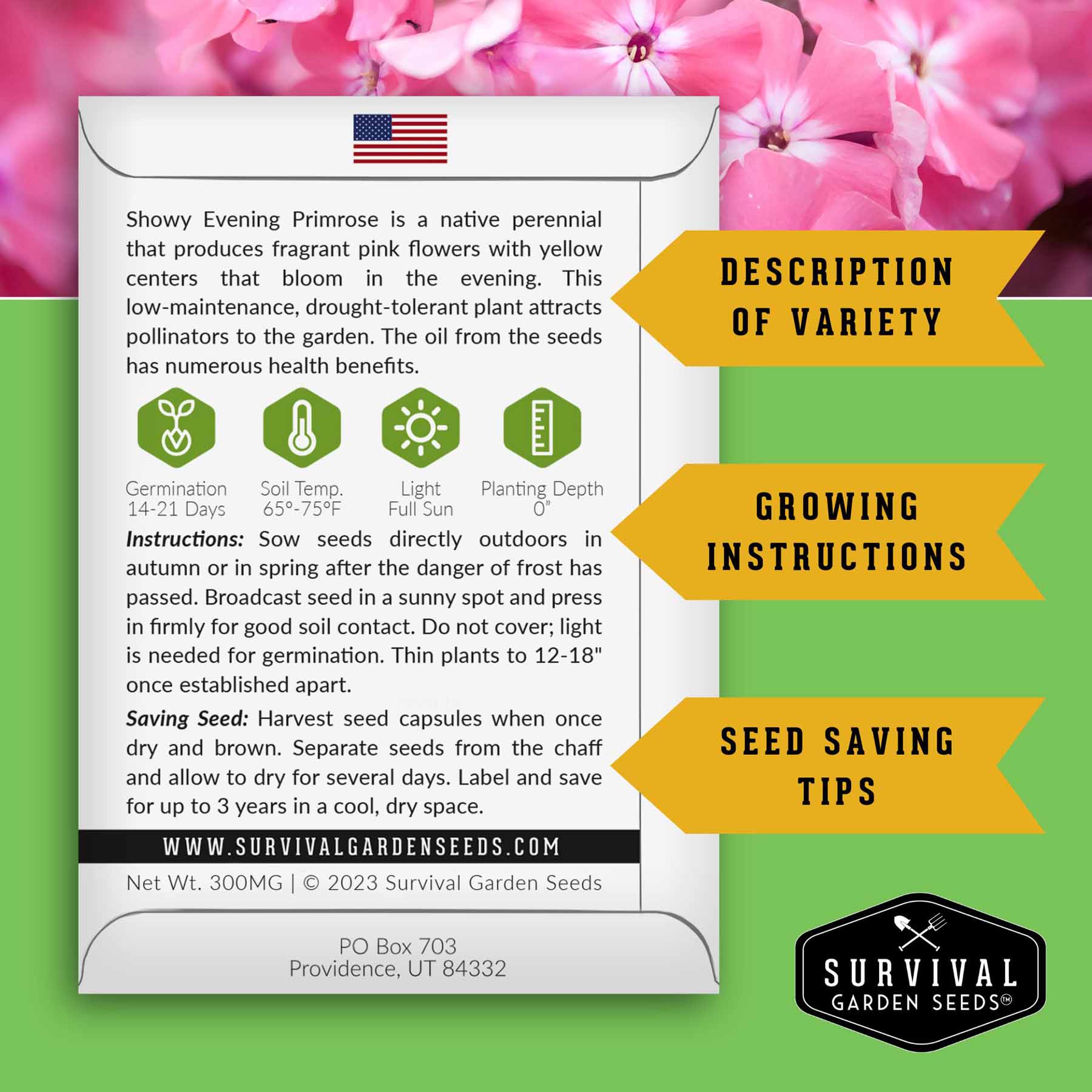 describe the advantages of a plant that produces seeds Functional Flower Garden Kit