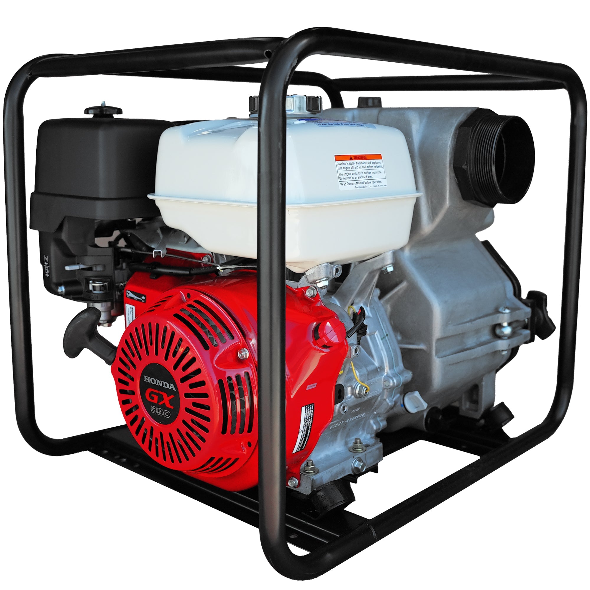 4 Inch Trash Water Pump 423 GPM 13 HP GX390 powered by Honda Portable Utility (SC)