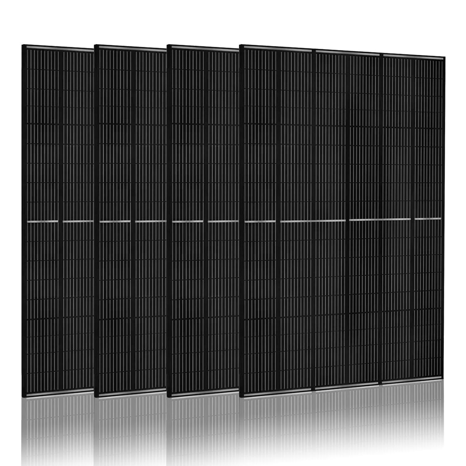 Nature's Generator - 410 Watt Monocrystalline Solar Panel (4 Pack) (SC)