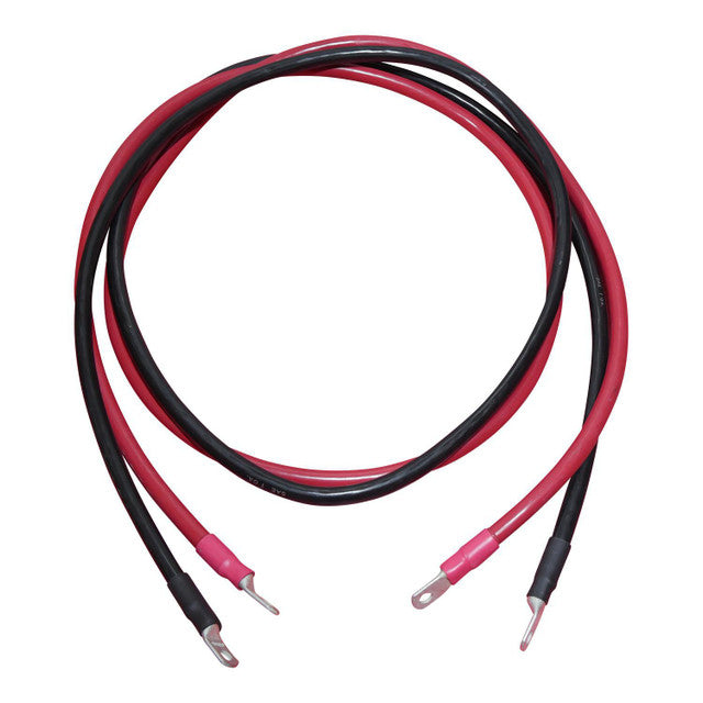 36in 4/0 AWG Battery to Inverter Cables | Black and Red (SC)