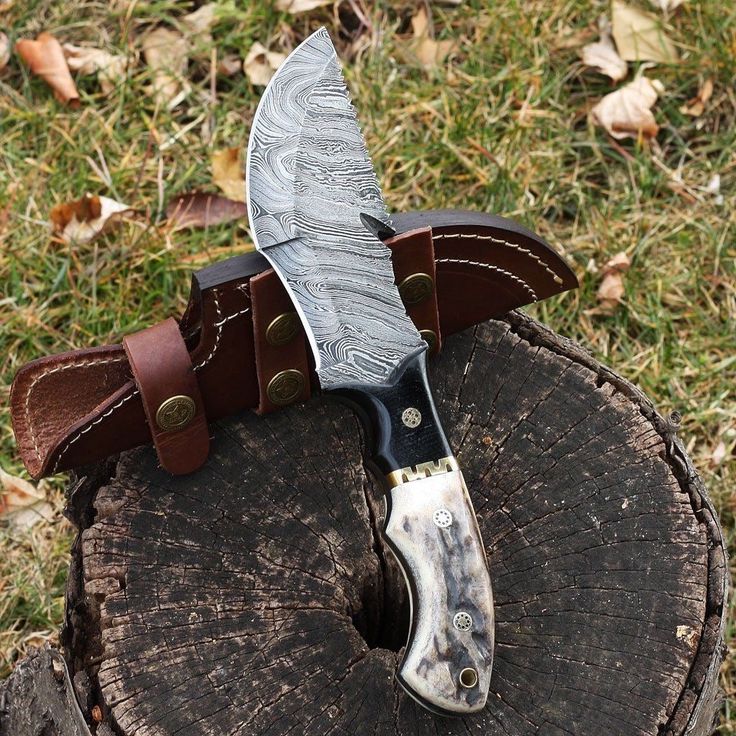 The Knife from The Hunted – Custom Handmade Damascus Tracker Knife (SC)