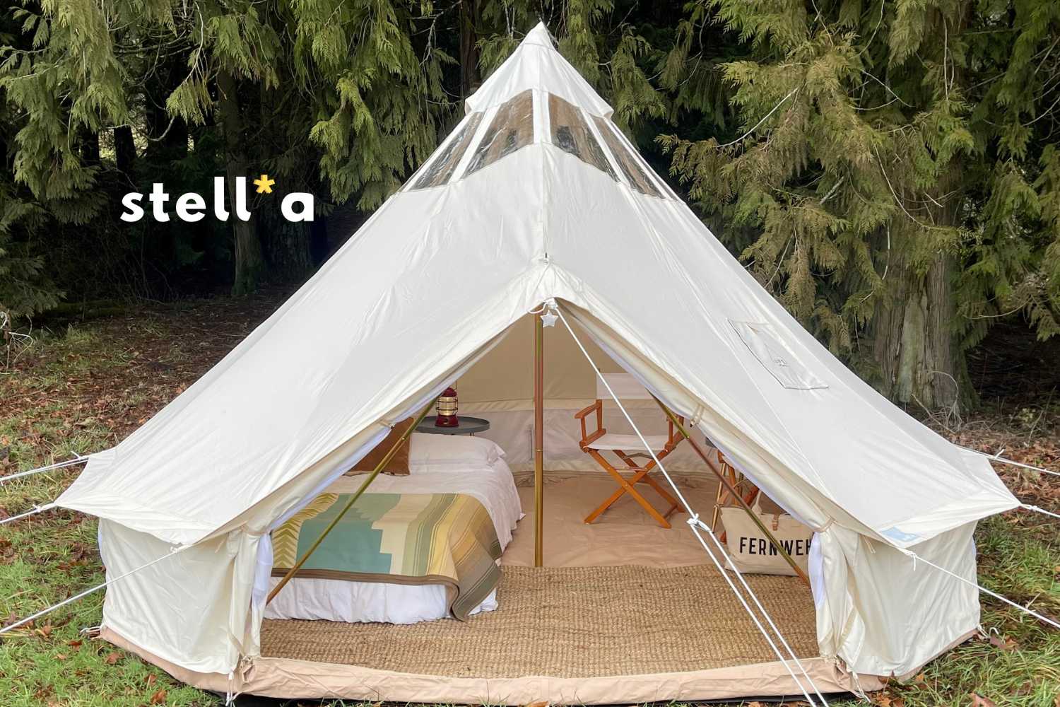 13' (4M) Stella™ Stargazing Canvas Tent (SC)