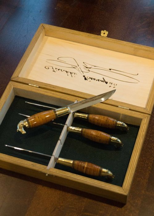 Jarvenpaa - Horse Head Steak Knife Set #5044 (SC)