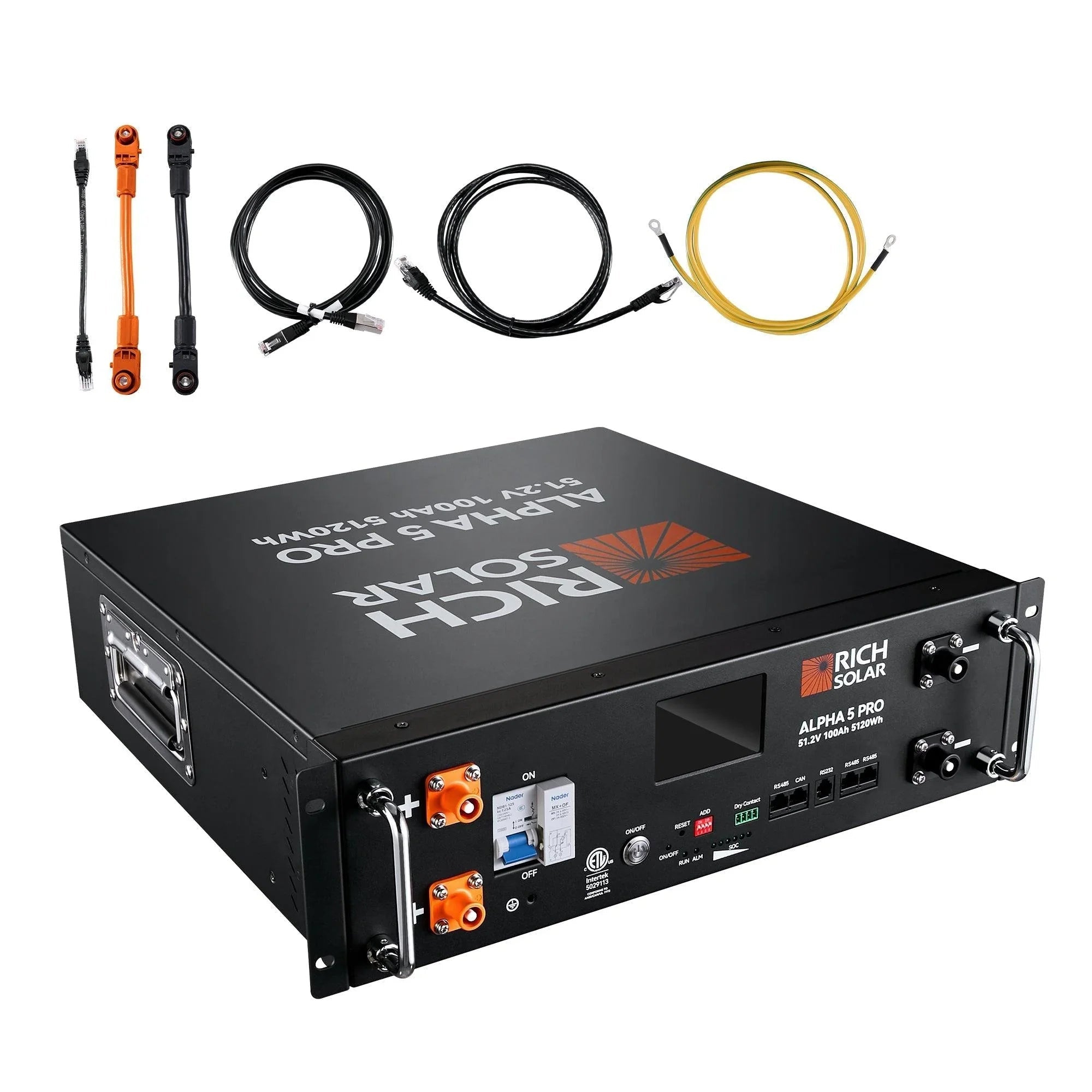 NOVA 12K PV Hybrid Inverter Solar Kit | 61.44kWH Server Lithium Battery [KIT-SR0002] (SC)