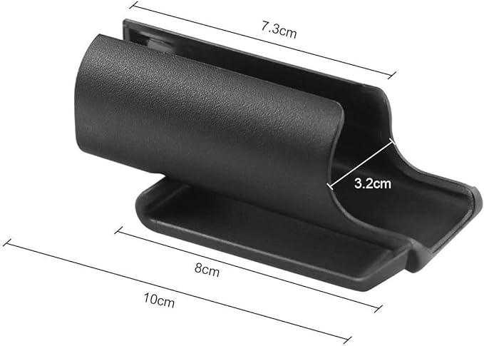Engineered Plastic Clip-on Holster for E9RG4, M5Gen3 and other Torches with 1" Diameter (SC)