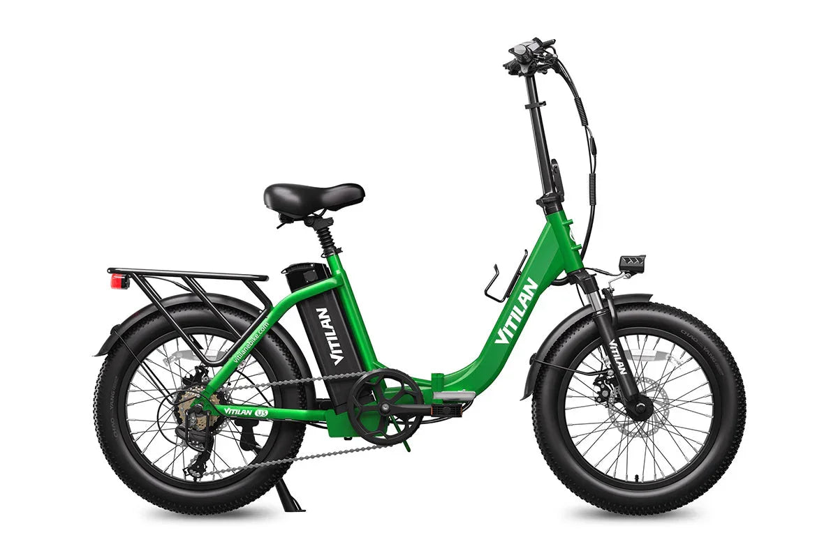 Vitilan U3 Full Suspension Foldable Fat Tire Electric Bike (SC)