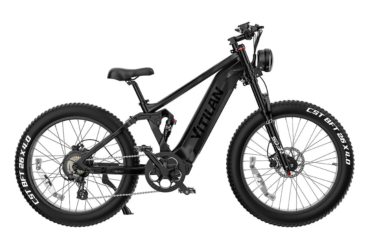 Vitilan T7PRO Full Suspension Mountain E-bike (SC)