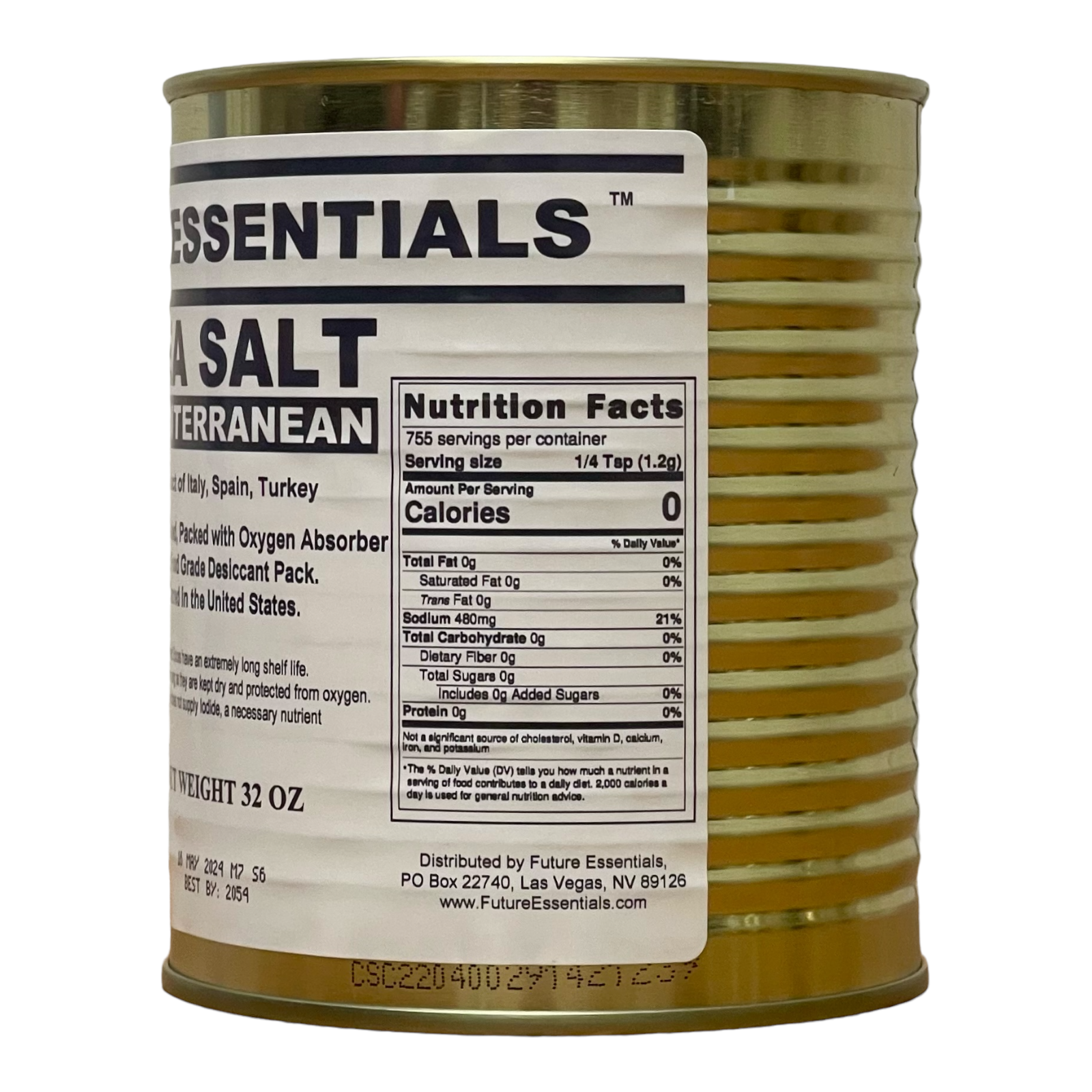 Future Essentials Mediterranean Coarse Sea Salt (SC)