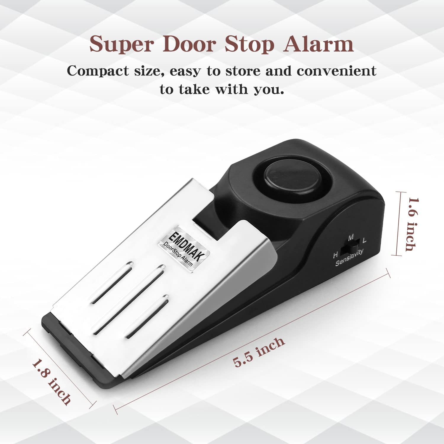 Watch Dog - Door Stop Security Alarm Wedge (SC)