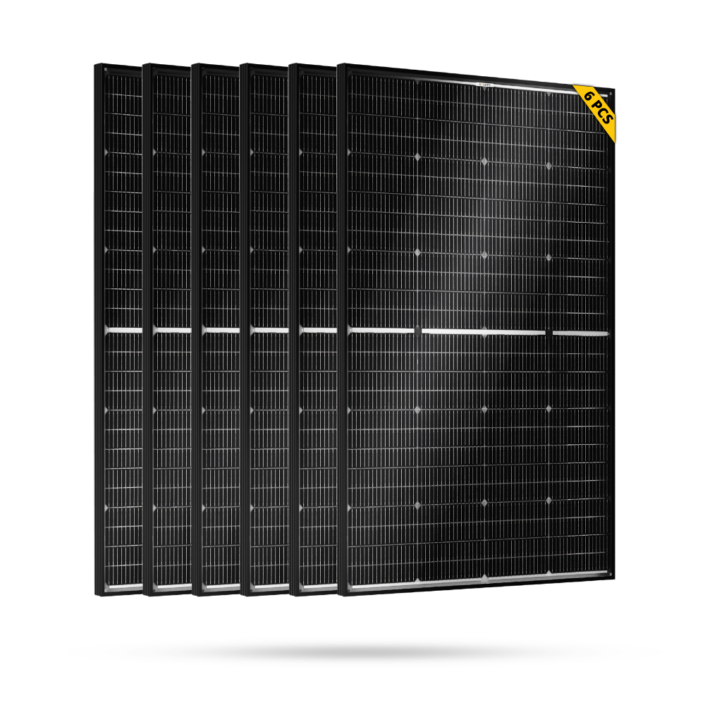 BougeRV N-Type 1200 Watts 16BB 12V/24V Bifacial Solar Panel (SC)