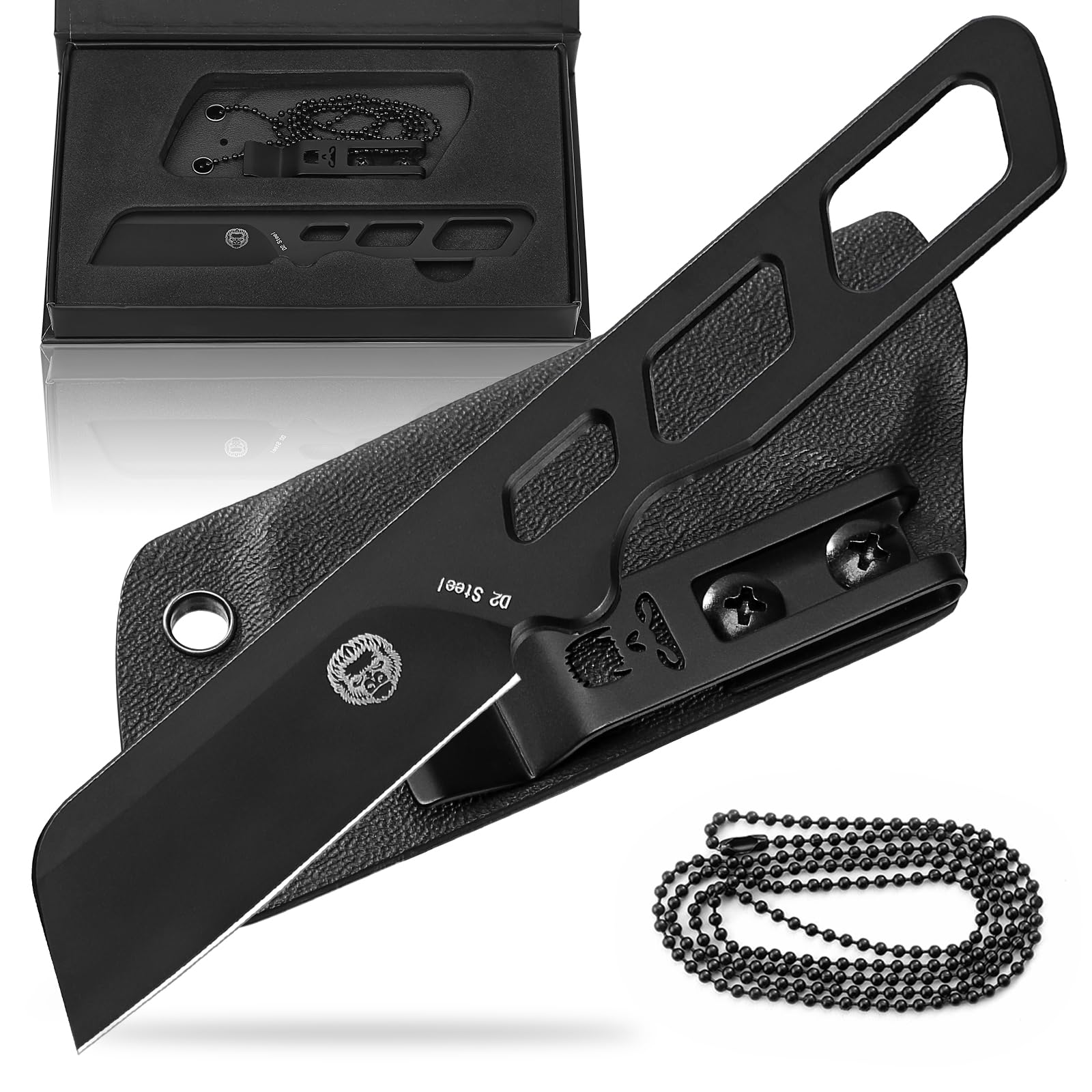 "THE RAZOR BACK" SURVIVAL NECK KNIFE (SC)
