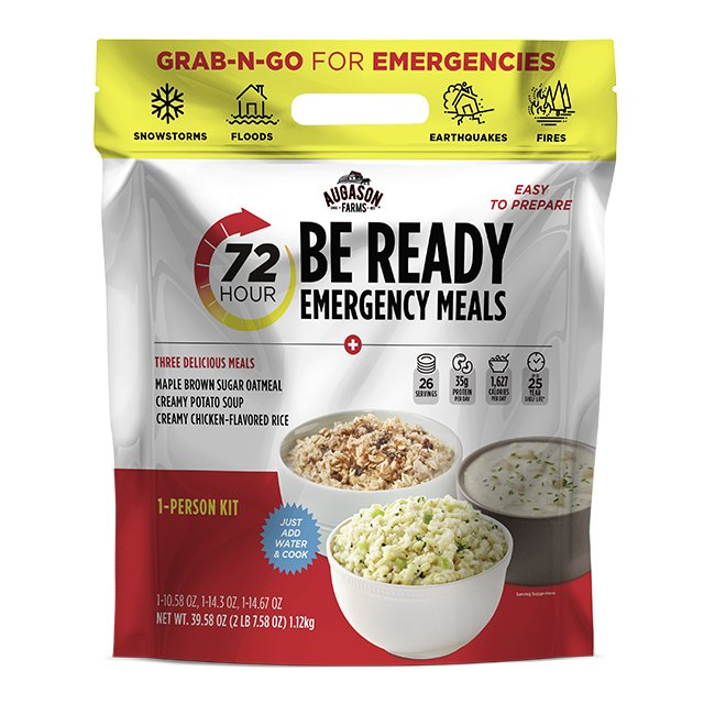 72-Hour 1-Person Emergency Food Supply Kit, 26 Servings (SC)