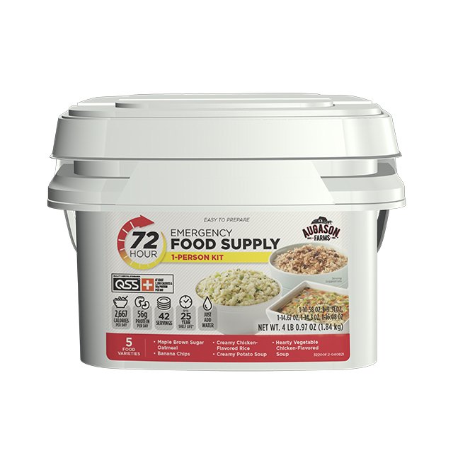 72-Hour 1-Person Emergency Food Supply Kit, 42 Servings (SC)
