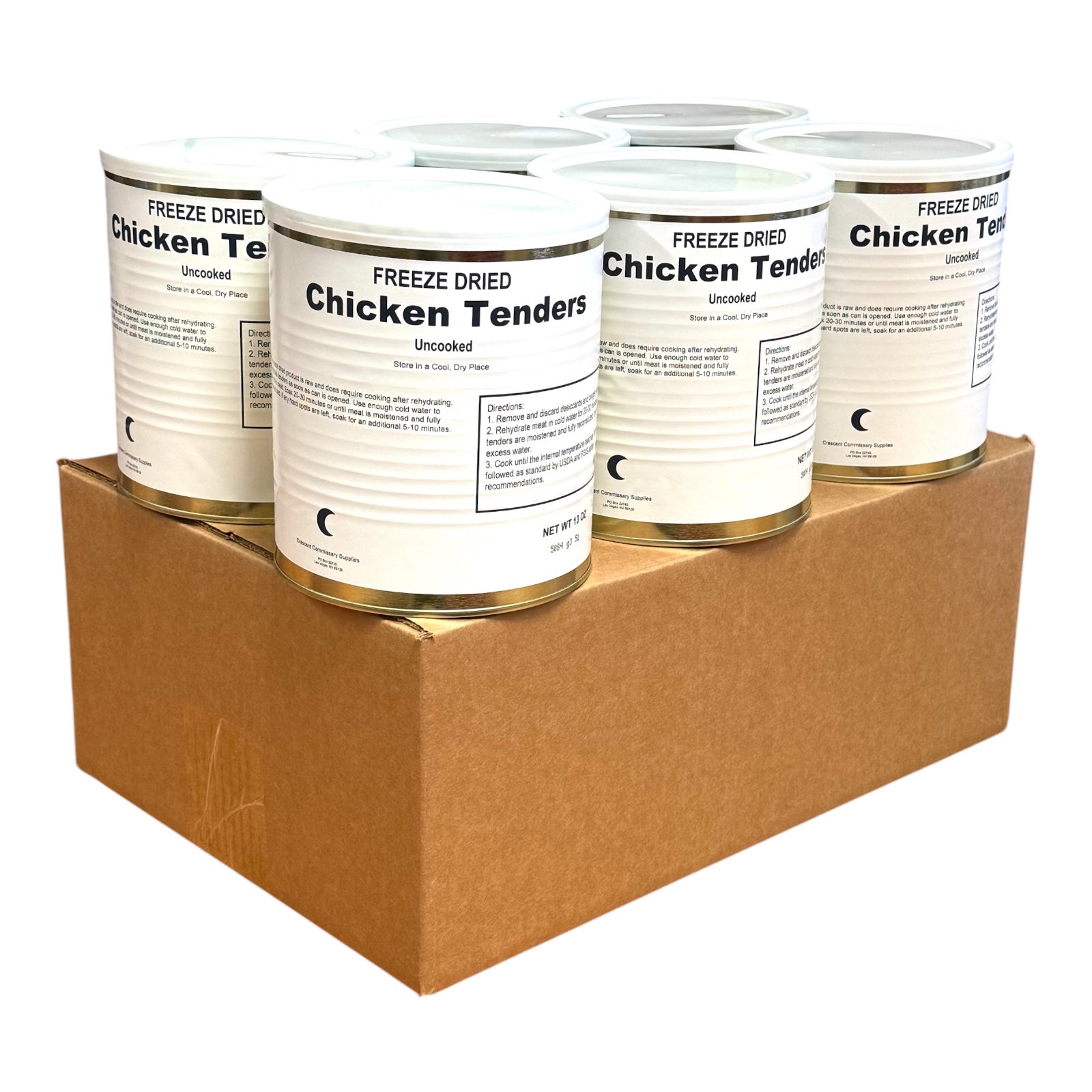 Military Surplus Freeze Dried Uncooked Chicken Tenders (SC)