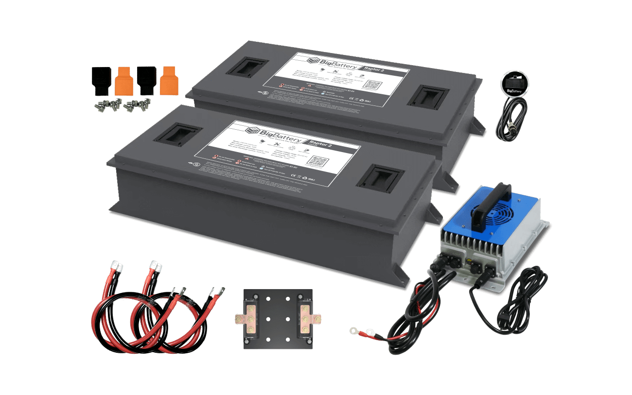 BigBattery 72V 2X RAPTOR 2 KIT (SC)