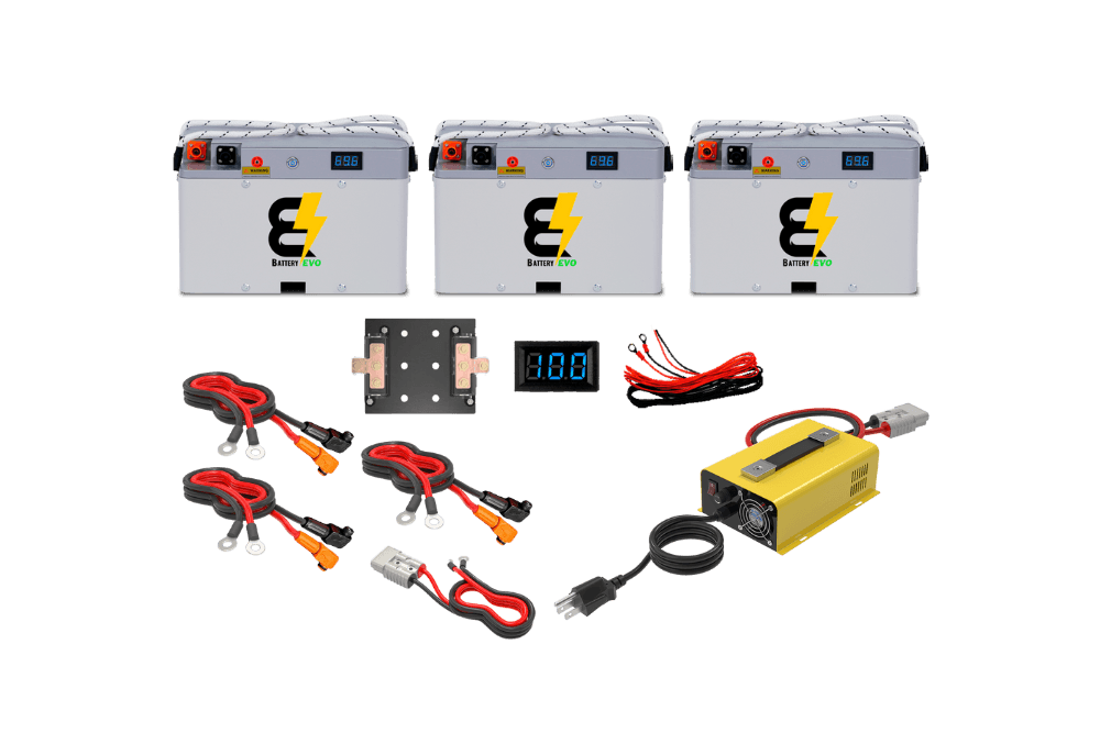 BatteryEVO 72V FALCON 3x Battery Kit (81Ah - 6.3 kWh) (SC)