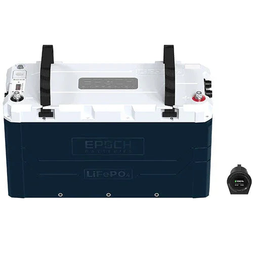 Epoch Batteries 24V 230Ah V2 Elite Series - Heated & Bluetooth & Victron Comms LiFePO4 Battery (SC)