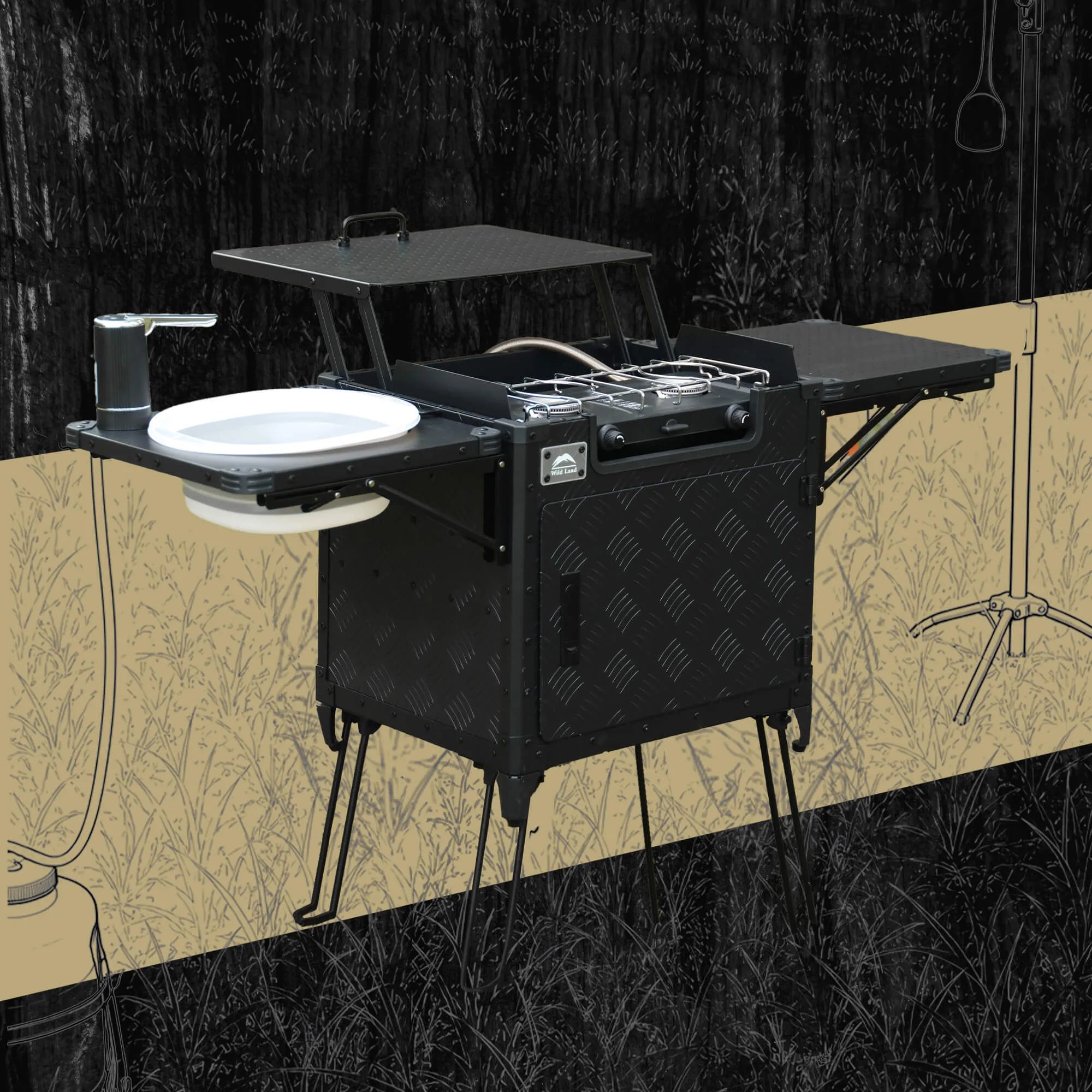 Integrated Kitchen Box