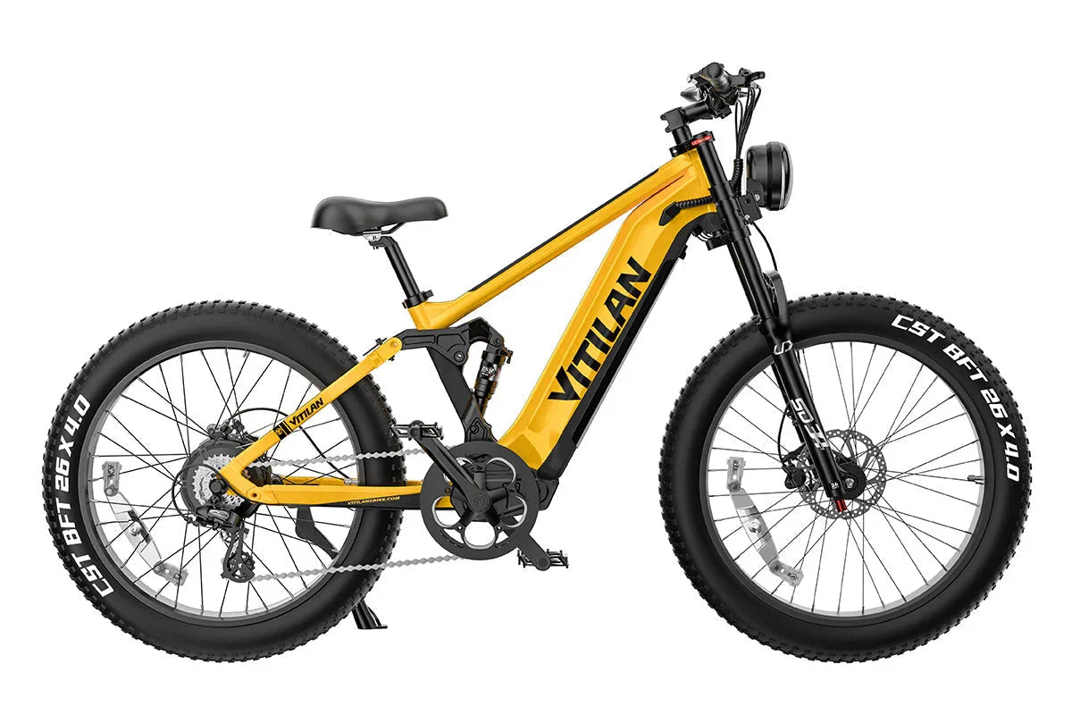 Vitilan T7PRO Full Suspension Mountain E-bike (SC)