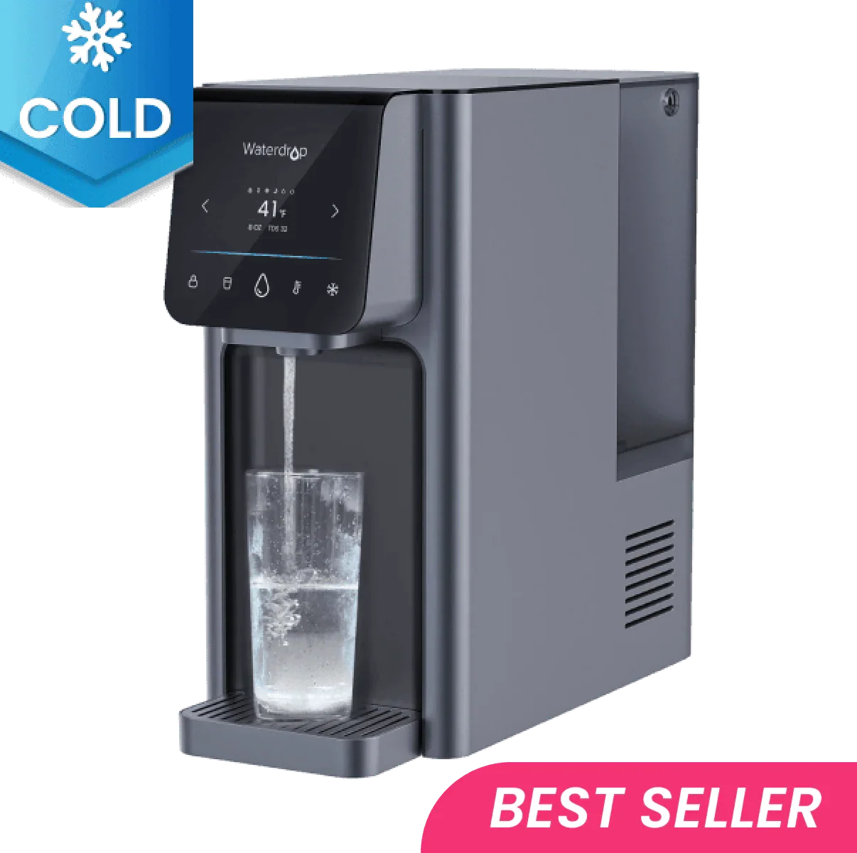 Waterdrop Reverse Osmosis Hot Cold Water Dispenser,  A1 (SC)