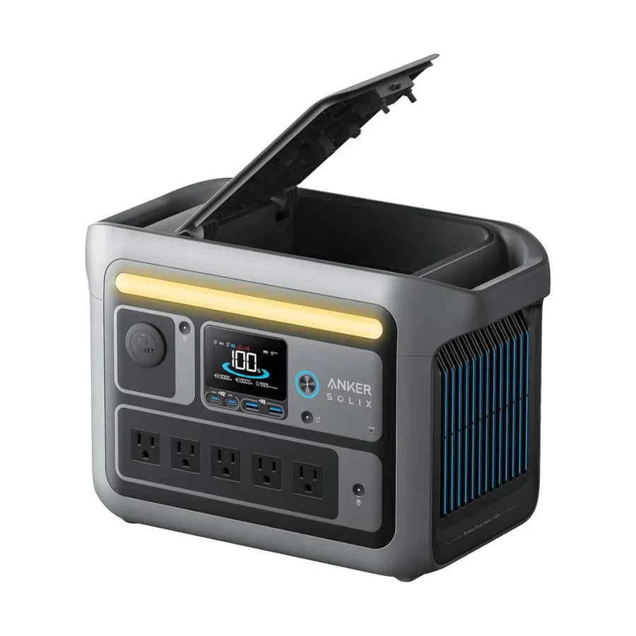 Anker SOLIX C800X Solar Generator + 200W Solar Panel (SC)