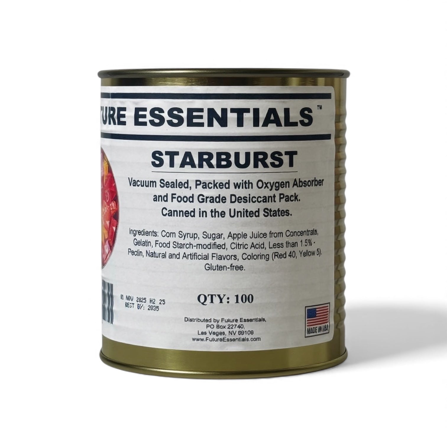 Future Essentials One Hundred (100) Starburst Fruit Chews