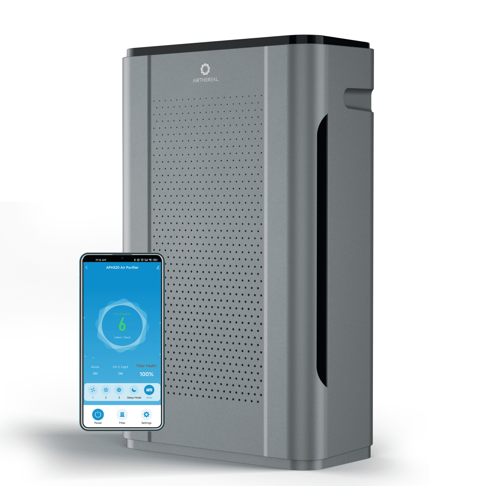 Pure Morning APH320 Smart WiFi Air Purifier (SC)