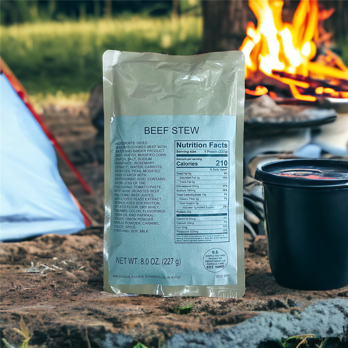MRE Entree - Beef Stew (SC)