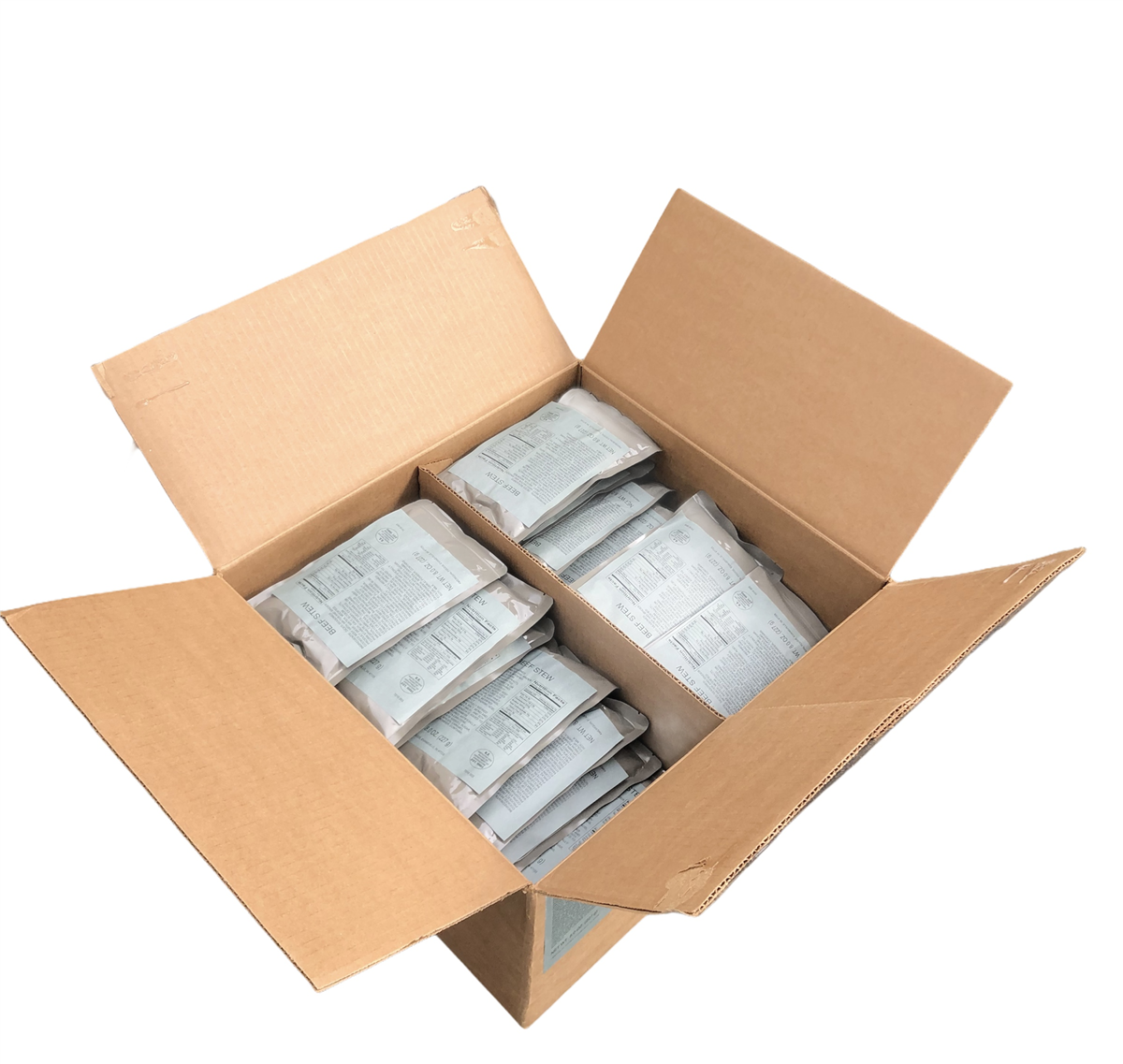 BULK MRE Entree - 72 packs of Beef Stew (SC)