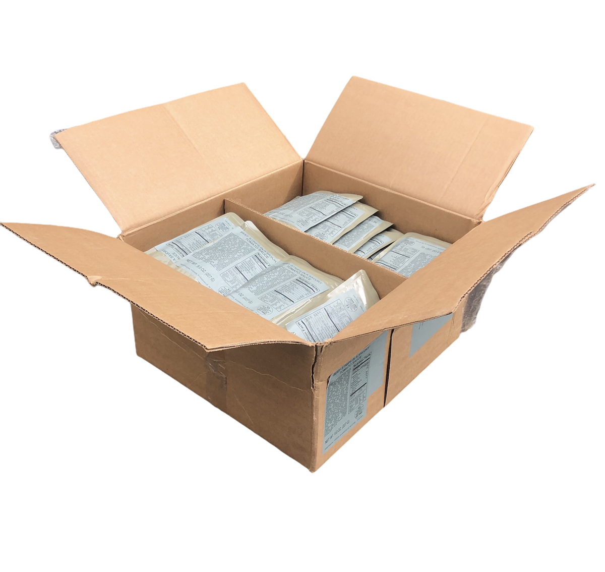 BULK MRE Entree - 72 packs of Beef Strips in Tomato Sauce (SC)