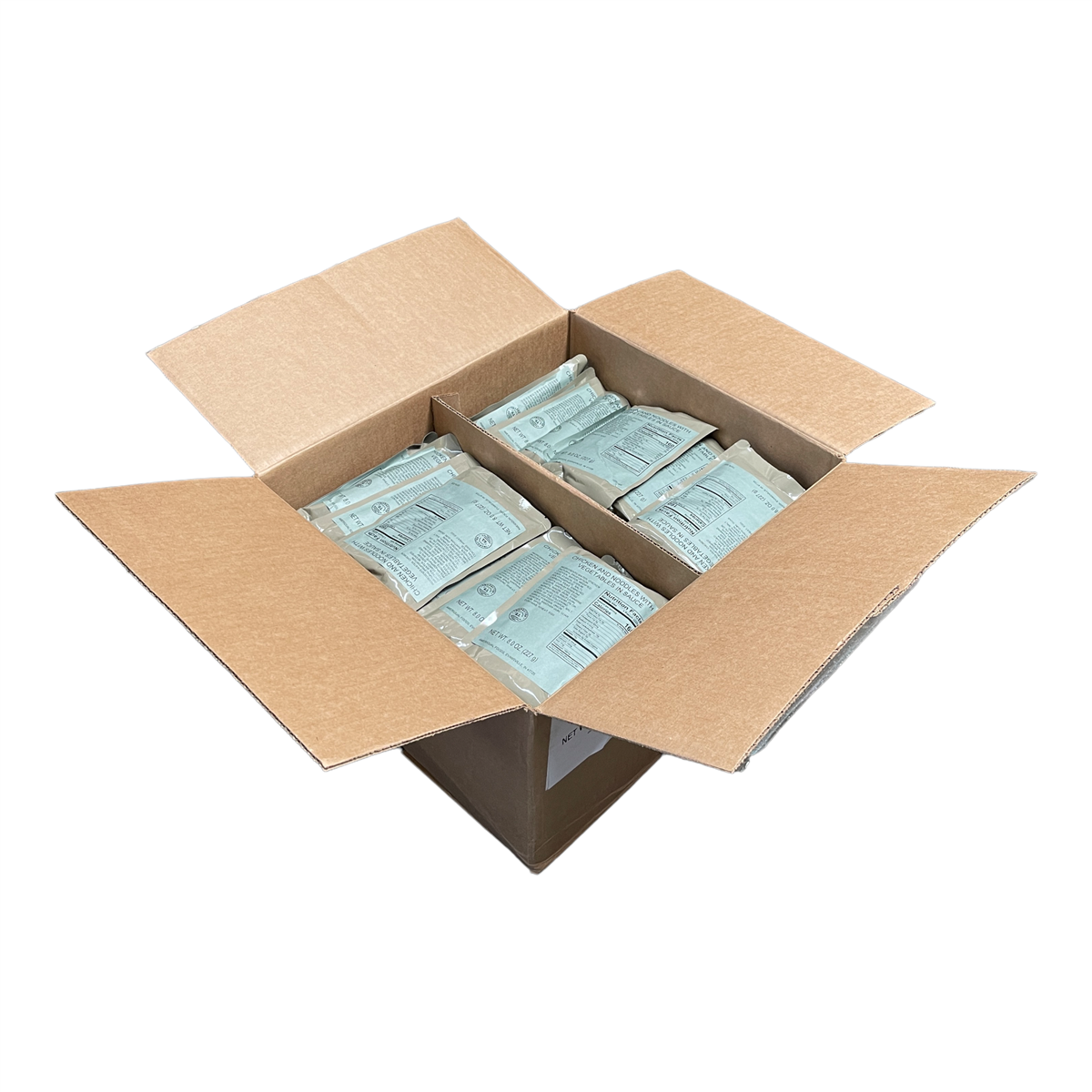 BULK MRE Entree - 72 packs of Chicken Noodle with Vegetables (SC)