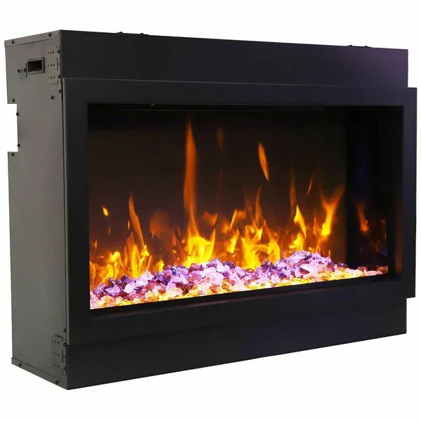 Amantii Remii 45 inch WM-SLIM-45 Smart Indoor Extra Slim Wall Mount Electric Fireplace