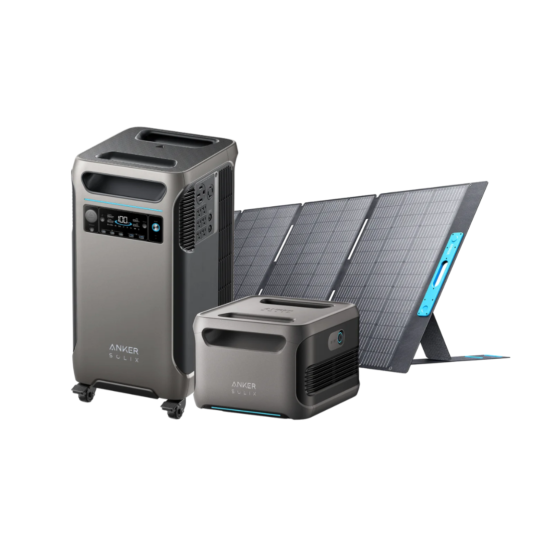 Anker SOLIX F3800 + Expansion Battery + 400W Portable Solar Panel (SC)