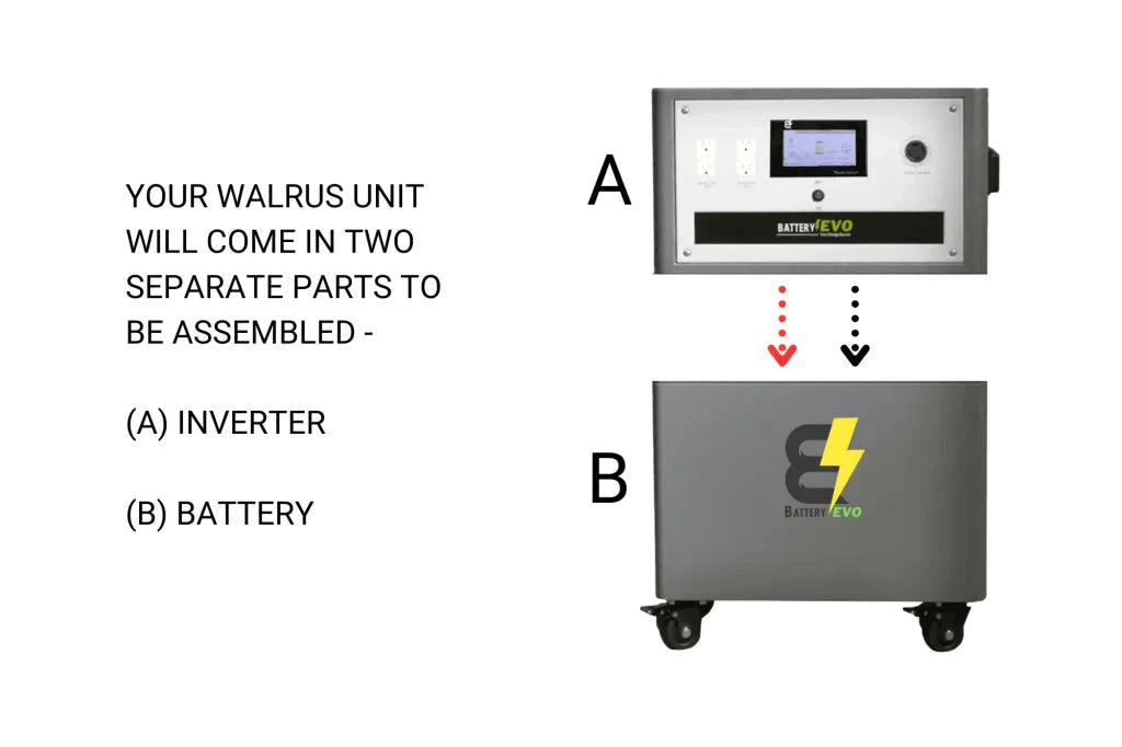 WALRUS G3 12K INV. 22 kWh with Solar Accessories Kit (SC)