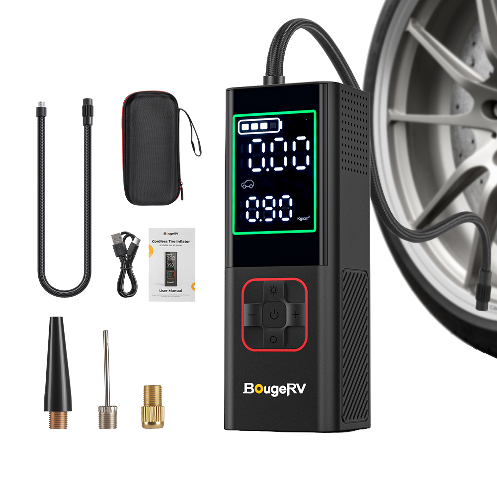 BougeRV 20,000mAh 160 PSI Tire Inflator Portable Air Compressor (SC)