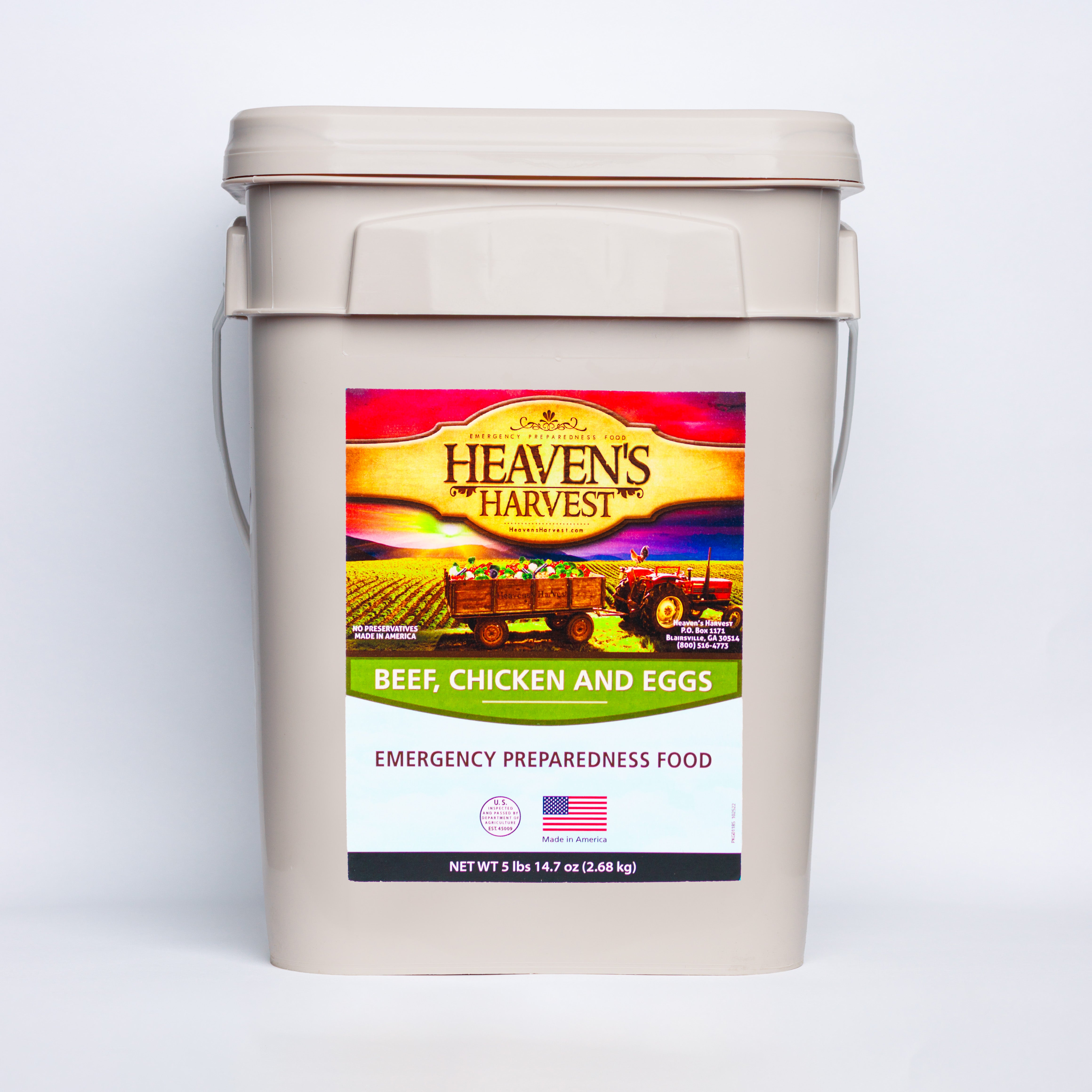 Protein Booster Bucket - 1 Person 1 Month - 132 Serving - Emergency Su