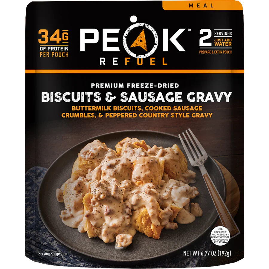 Ultimate Emergency Breakfast: Biscuits & Sausage Gravy