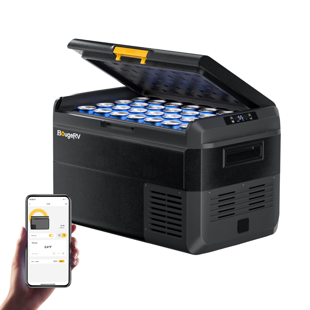 BougeRV CRS 42 Quart 12V Car Fridge (SC)