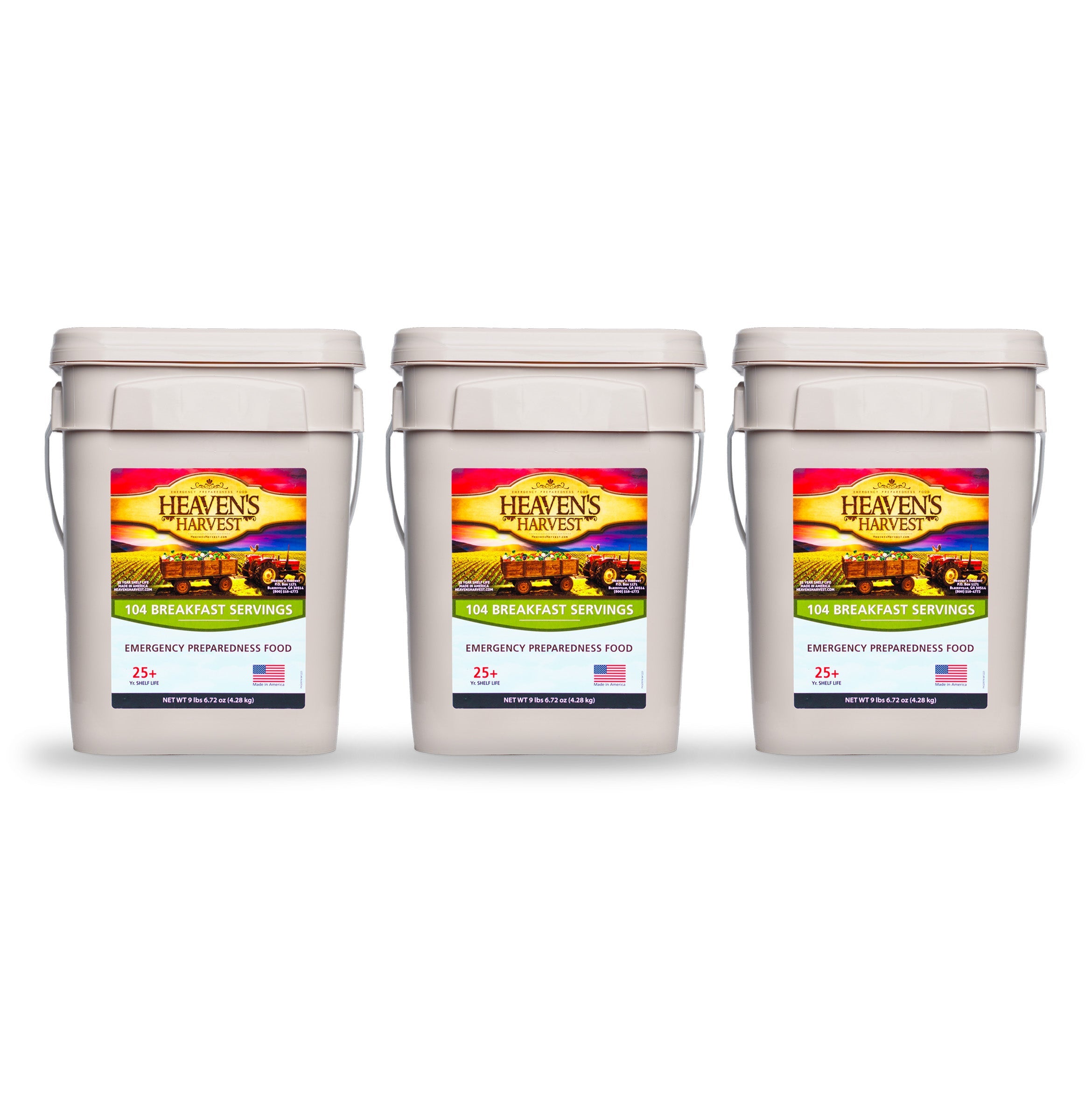 3 Week Kit -Starter Food & Drink Bucket - Emergency Survival Food Kit