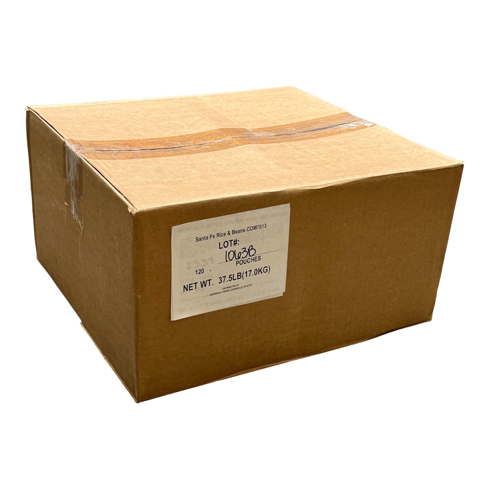 BULK MRE Side Dish - 72 Packs of Santa Fe Rice and Beans (SC)