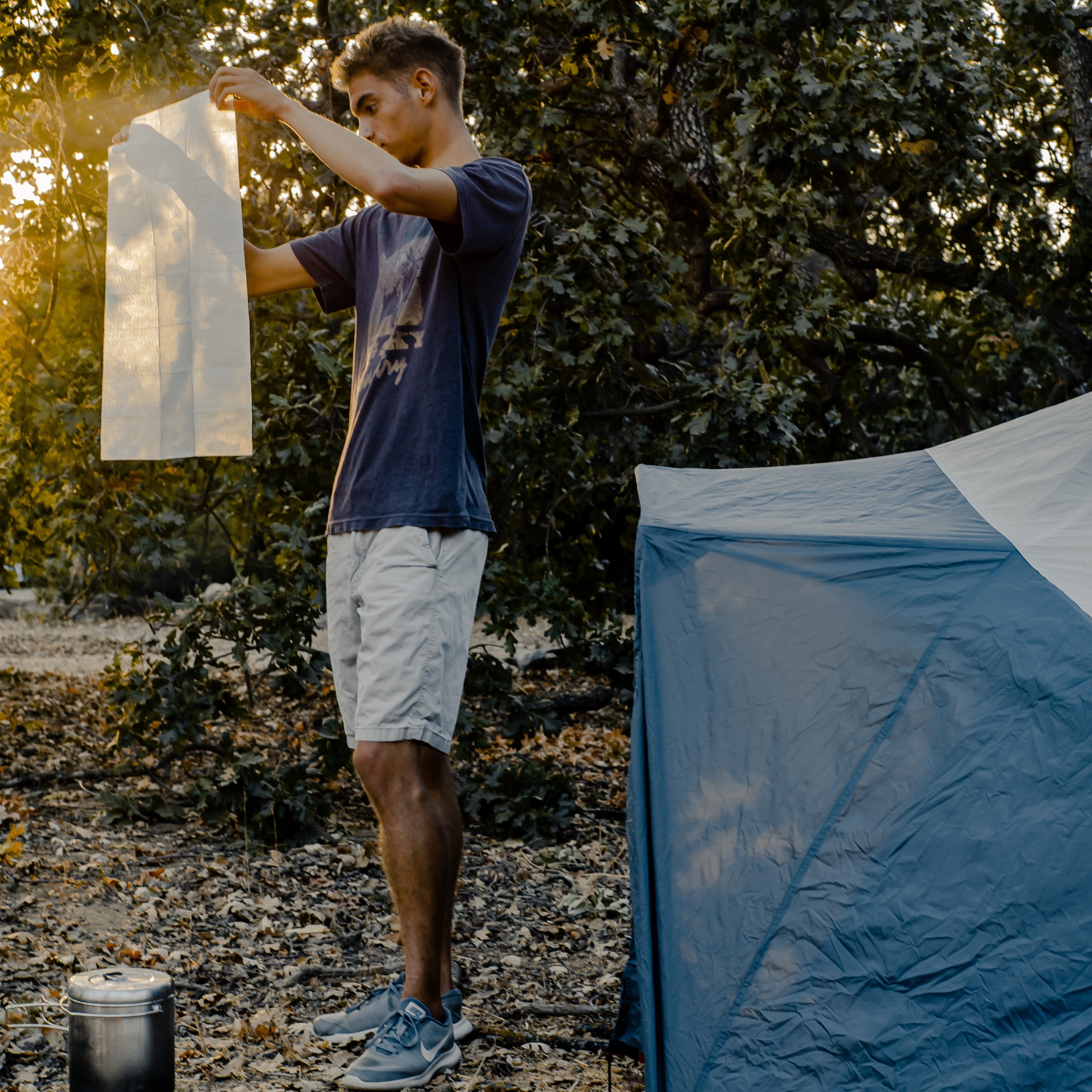 5-pack Shower Pouch XL (2' x 1') Body Wipes