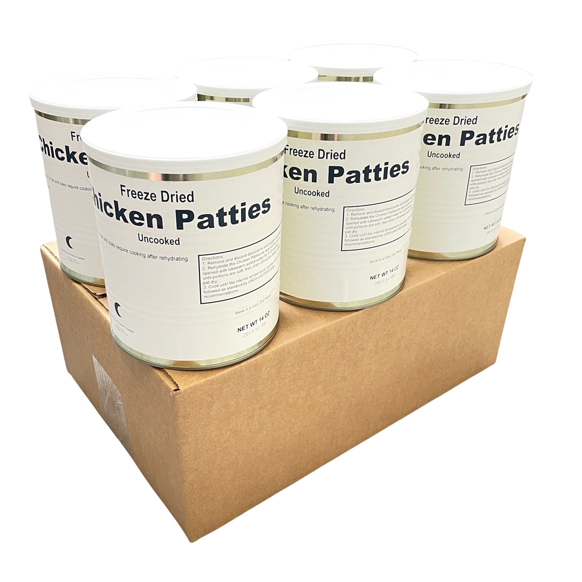 Military Surplus Freeze Dried  Chicken Patties (SC)
