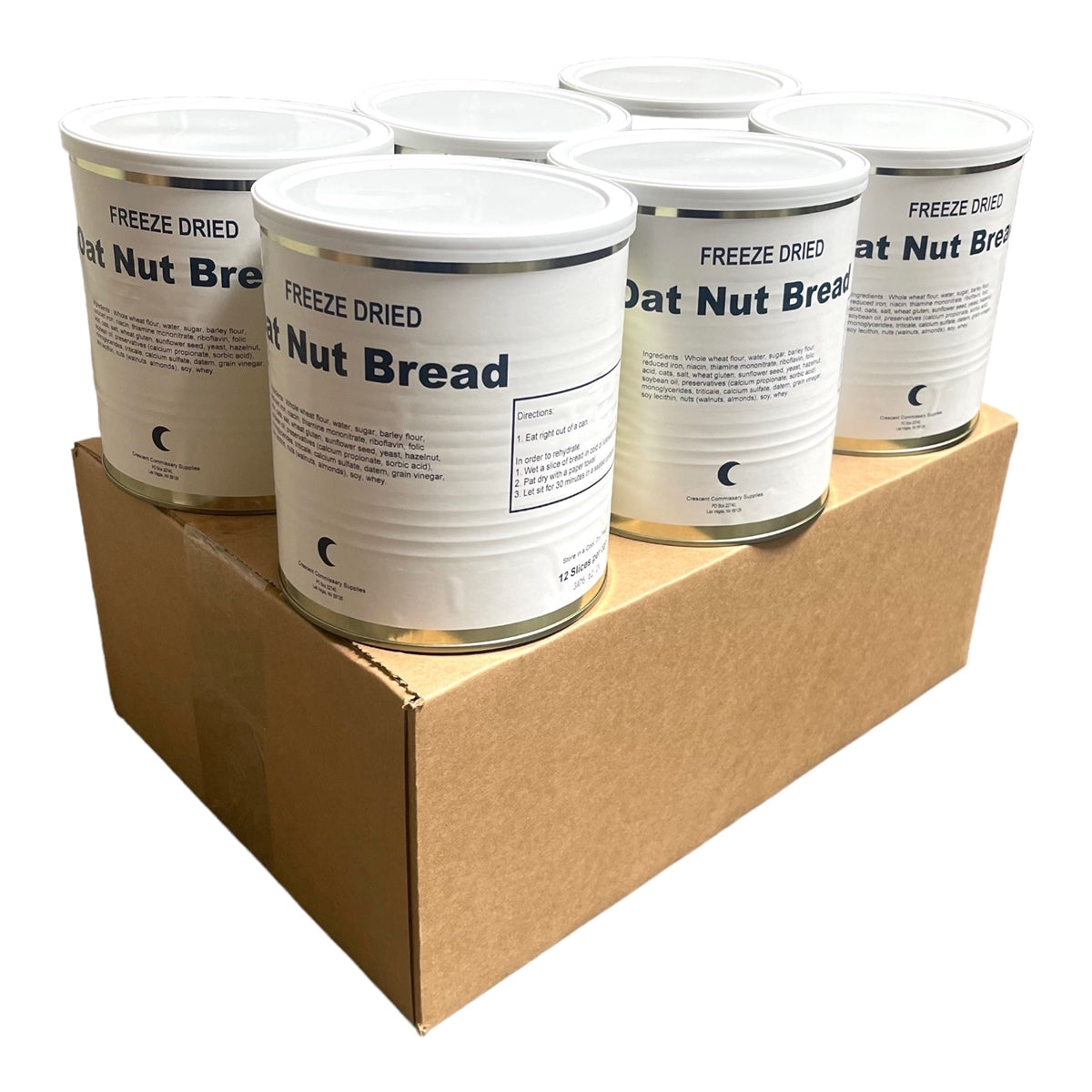 Military Surplus Freeze Dried Oat Nut Bread (SC)