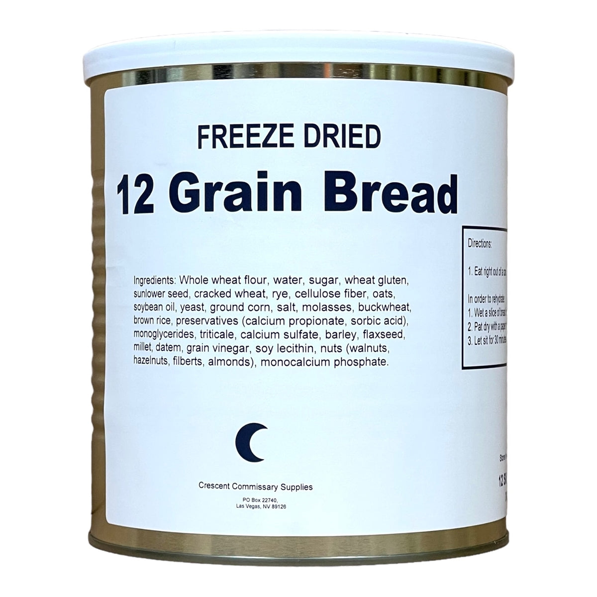 Military Surplus Freeze Dried 12-Grain Bread (SC)