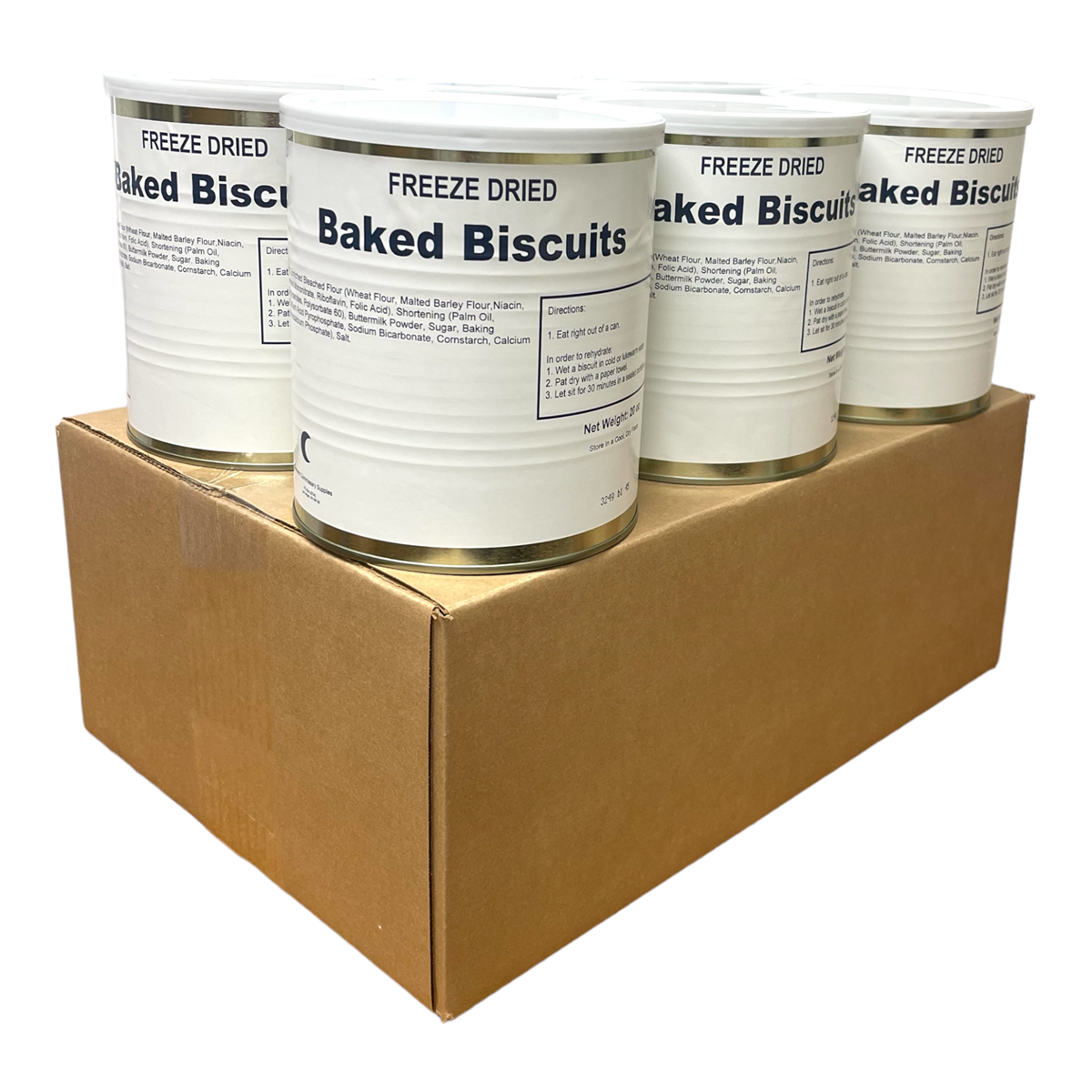 Military Surplus Freeze Dried Baked Biscuits (SC)