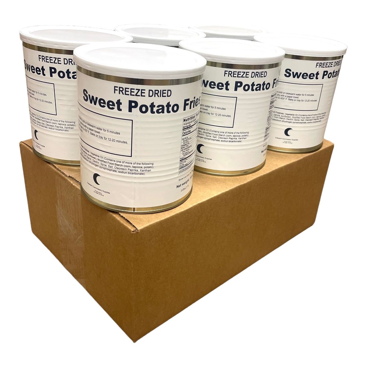 Freeze Dried Military Surplus Sweet Potato Fries (SC)