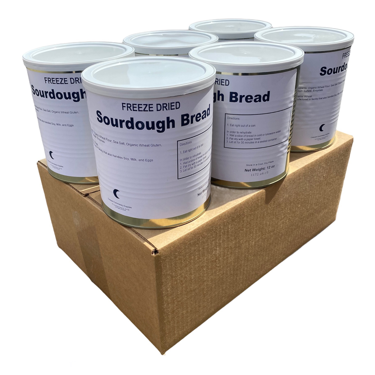 Military Surplus Freeze Dried Sourdough Bread (SC)