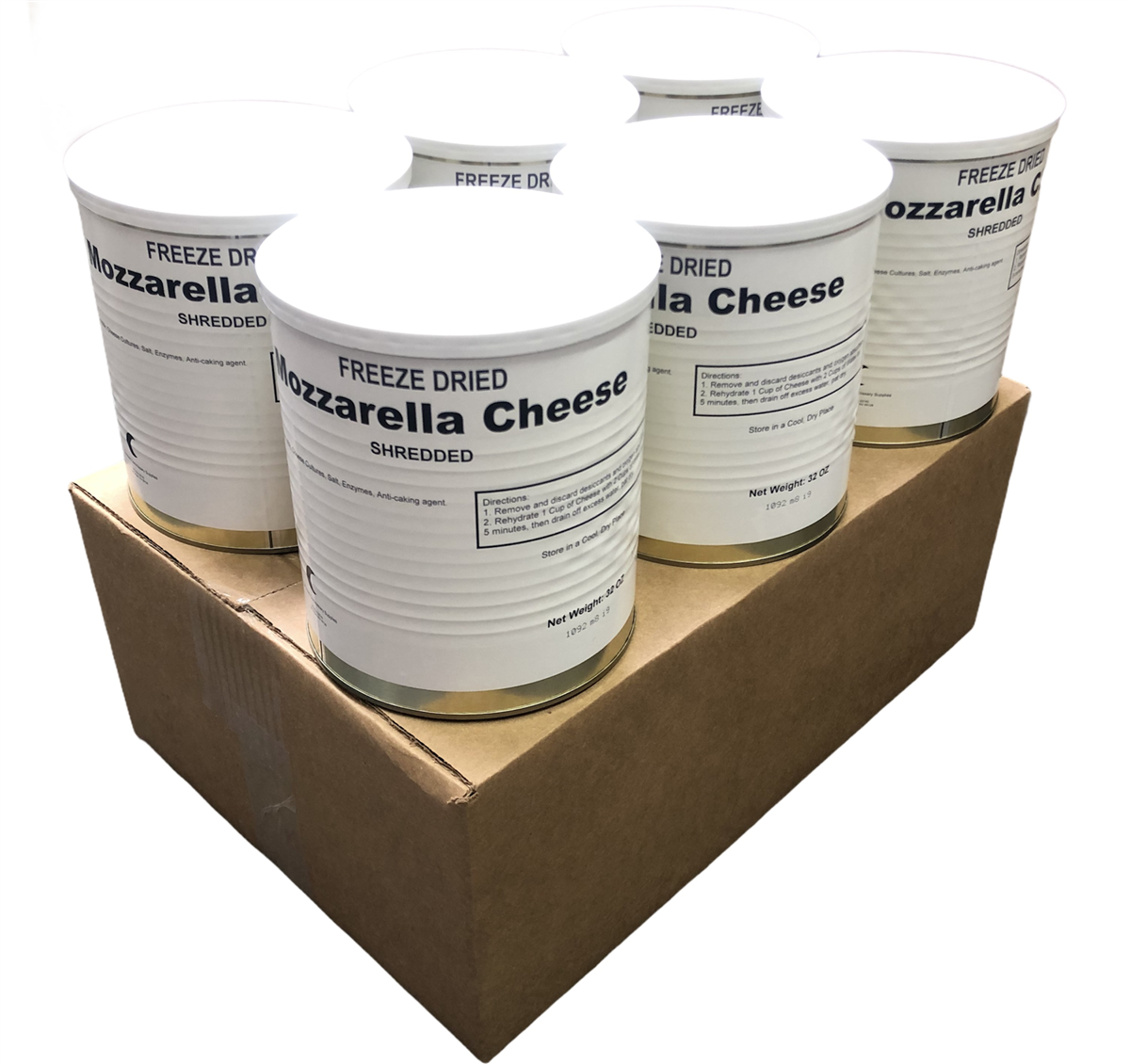 Military Surplus Freeze Dried Mozzarella Cheese (SC)